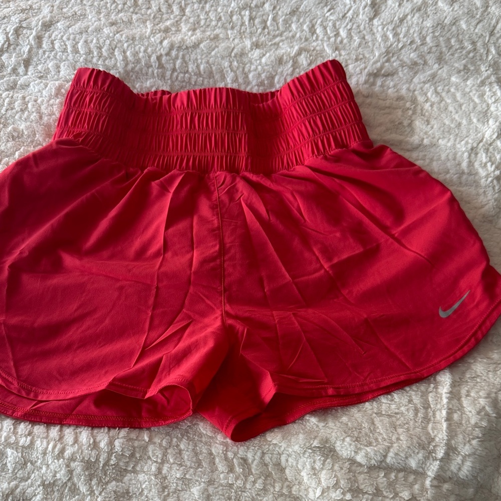 Nike Women's Bright Red Athletic Shorts